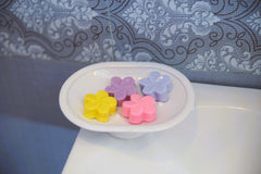 Mini Blossom ( 4 Mini Goat Milk Soaps)