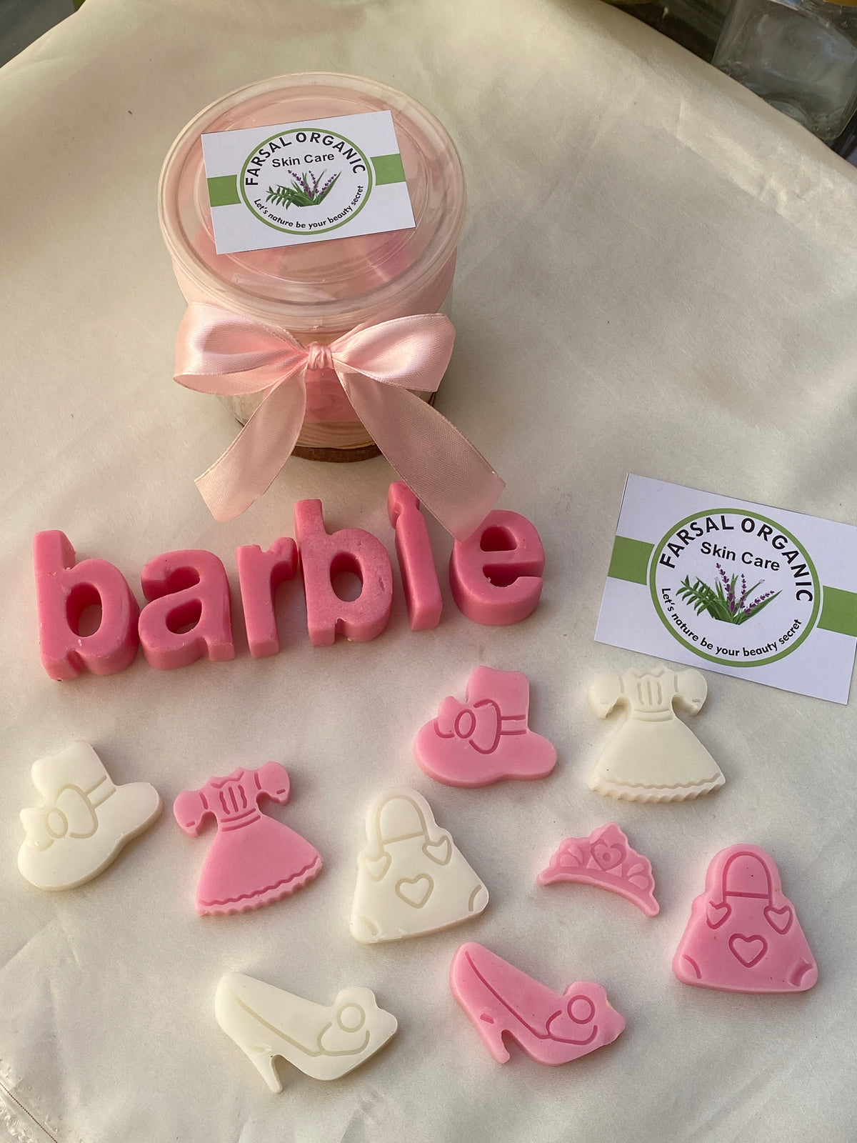 Barbie & Cindrella Mini Soaps (12 pcs Jar)